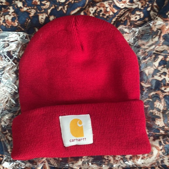 🆕New Carhartt beanie winter hat marled grey wool - Picture 2 of 4